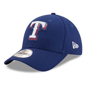 Adult New Era Texas Rangers 9FORTY Bevel Logo Adjustable Cap