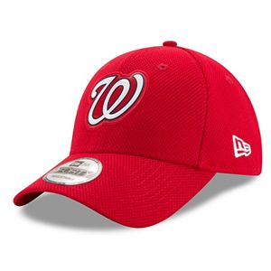 Adult New Era Washington Nationals 9FORTY Bevel Logo Adjustable Cap