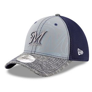 Adult New Era Milwaukee Brewers 39THIRTY Shadow Reflect Flex-Fit Cap