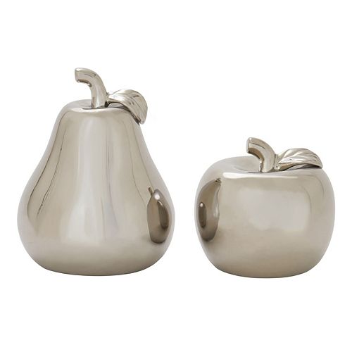 Apple & Pear Table Decor 2-piece Set