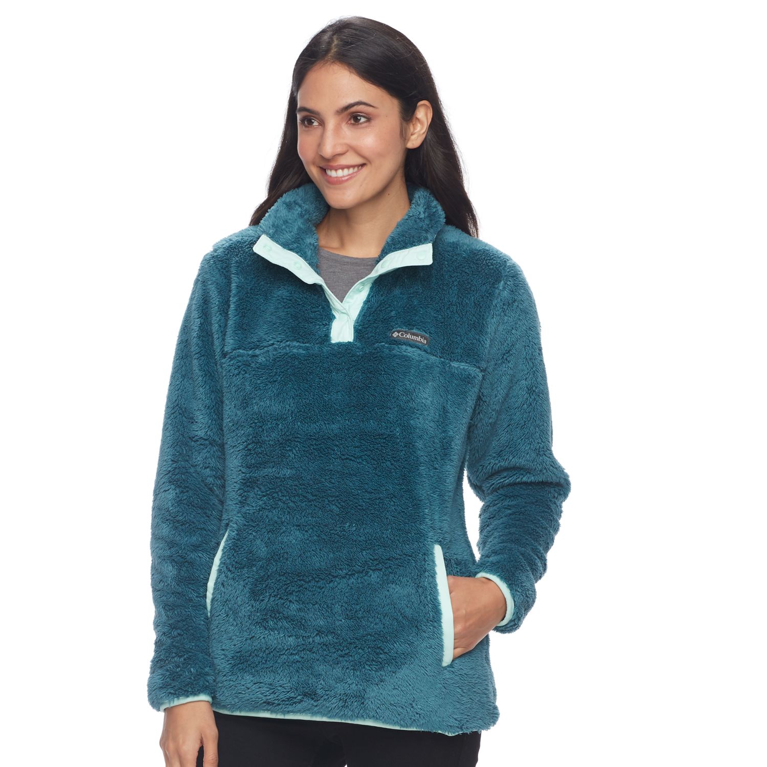 womens columbia fleece pullover