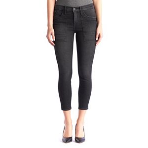 Women's Rock & Republic® LYCRA Beauty Black Crop Jean Leggings