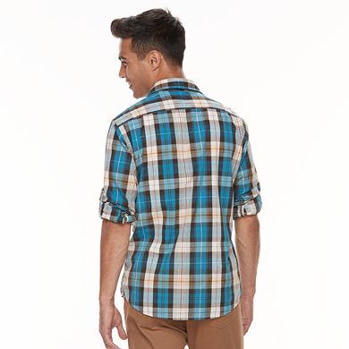 Men's Urban Pipeline™ MexFlex Plaid Button-Down Shirt