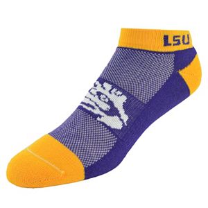 Women's LSU Tigers Spirit No-Show Socks