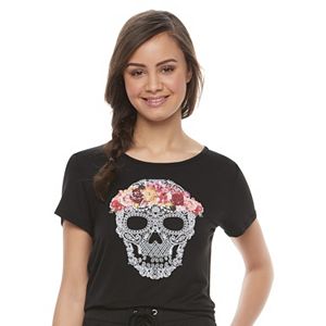 Disney Pirates of the Caribbean: Juniors Collection Skull Graphic Tee