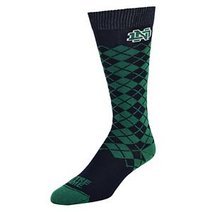 Women's Mojo Notre Dame Fighting Irish Argyle Socks