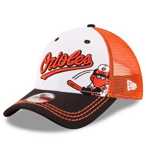 Youth New Era Baltimore Orioles Logo Play 9FORTY Adjustable Cap