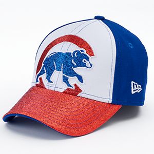 Youth New Era Chicago Cubs Shimmer Shine 9FORTY Adjustable Cap