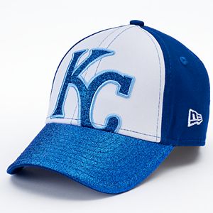 Youth New Era Kansas City Royals Shimmer Shine 9FORTY Adjustable Cap