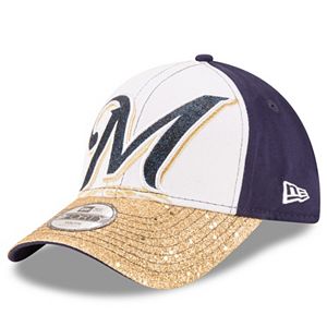 Youth New Era Milwaukee Brewers Shimmer Shine 9FORTY Adjustable Cap