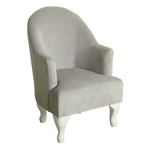 HomePop Kids Velvet Accent Chair