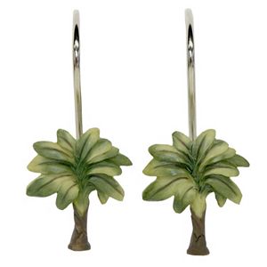 Bacova 12-pack Citrus Palm Shower Curtain Hook