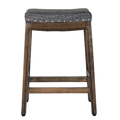 HomePop Blake Backless Counter Stool