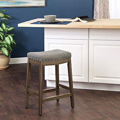 HomePop Blake Backless Counter Stool