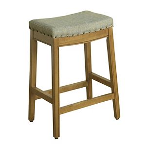 HomePop Blake Backless Counter Stool