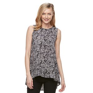 Women's Dana Buchman Textured High-Low Tank