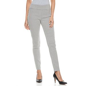 Women's Apt. 9® Millennium Geometric Skinny Dress Pants