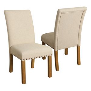HomePop Michele Dining Chair 2-piece Set
