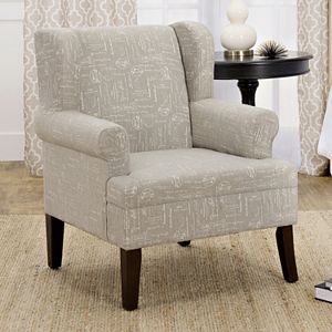 HomePop Emerson Wingback Accent Chair