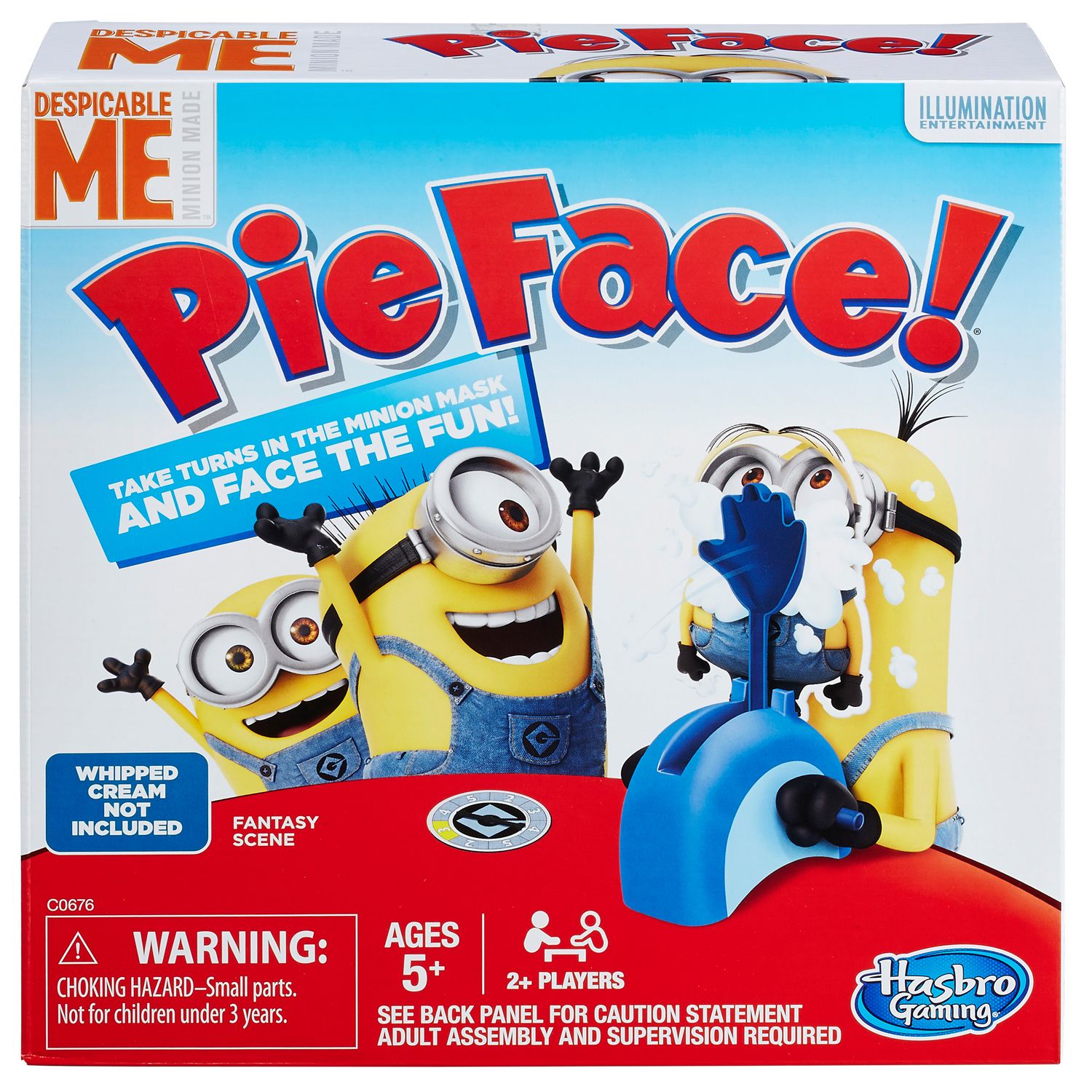 pie face game