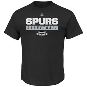 Boys 8-20 Majestic San Antonio Spurs Basketball Tee