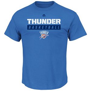 Boys 8-20 Majestic Oklahoma City Thunder Basketball Tee