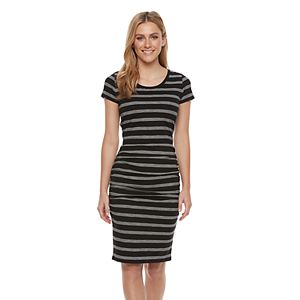 Women's SONOMA Goods for Life™ Striped Midi T-Shirt Dress