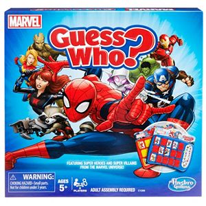 Guess Who? Game Marvel Edition by Hasbro