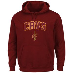 Big & Tall Majestic Cleveland Cavaliers Logo Hoodie