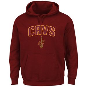 Big & Tall Majestic Cleveland Cavaliers Logo Hoodie