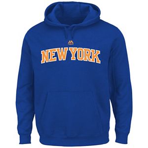 Big & Tall Majestic New York Knicks Logo Hoodie