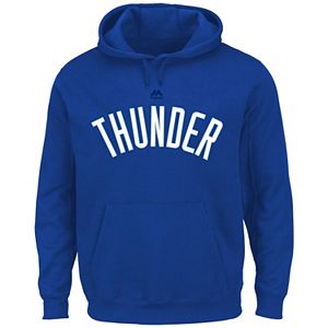 Big & Tall Majestic Oklahoma City Thunder Logo Hoodie
