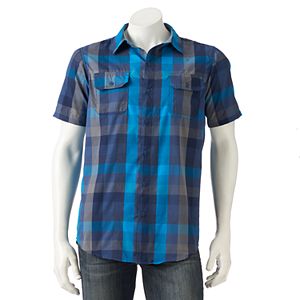 Men's Burnside Checked Button-Down Shirt