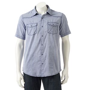 Men's Burnside Patterned Button-Down Shirt