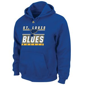 Big & Tall Majestic St. Louis Blues Logo Hoodie