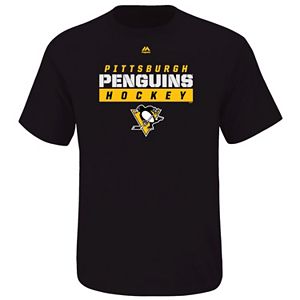Big & Tall Majestic Pittsburgh Penguins Team Color Tee