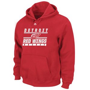 Boys 8-20 Majestic Detroit Red Wings Pullover Hoodie