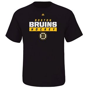 Boys 8-20 Majestic Boston Bruins Hockey Tee