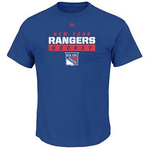 Boys 8-20 Majestic New York Rangers Hockey Tee