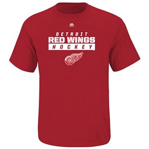 Boys 8-20 Majestic Detroit Red Wings Hockey Tee