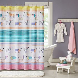 Mi Zone Kids Wriggle Printed Shower Curtain