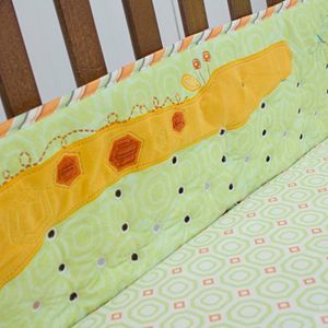 Nurture My ABCs Friends Airflow Crib Bumper