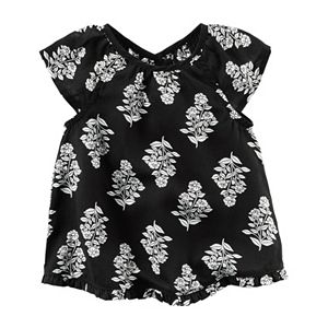 Baby Girl Carter's Floral Vented-Back Top