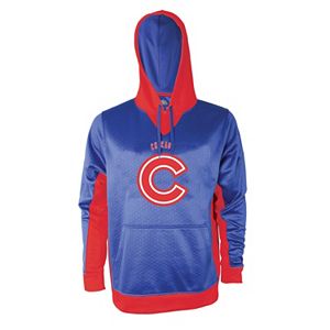 Men's Stitches Chicago Cubs Embossed Logo Hoodie