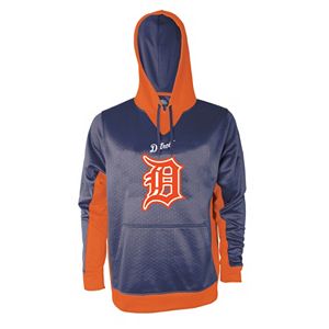 Men's Stitches Detroit Tigers Embossed Logo Hoodie