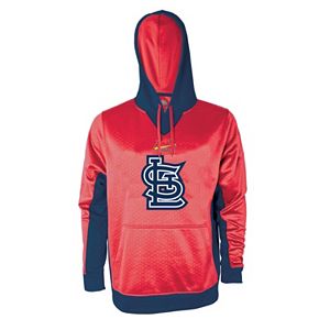 Men's Stitches St. Louis Cardinals Embossed Logo Hoodie
