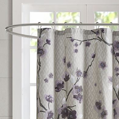 Madison Park Isabella Cotton Shower Curtain