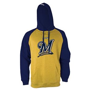 Men's Stitches Milwaukee Brewers Fleece Hoodie