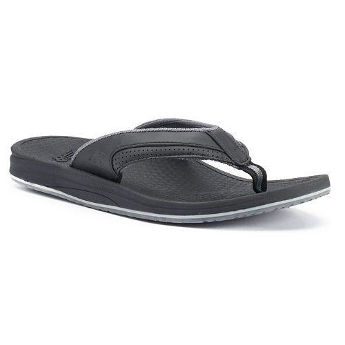 men's new balance flip flops