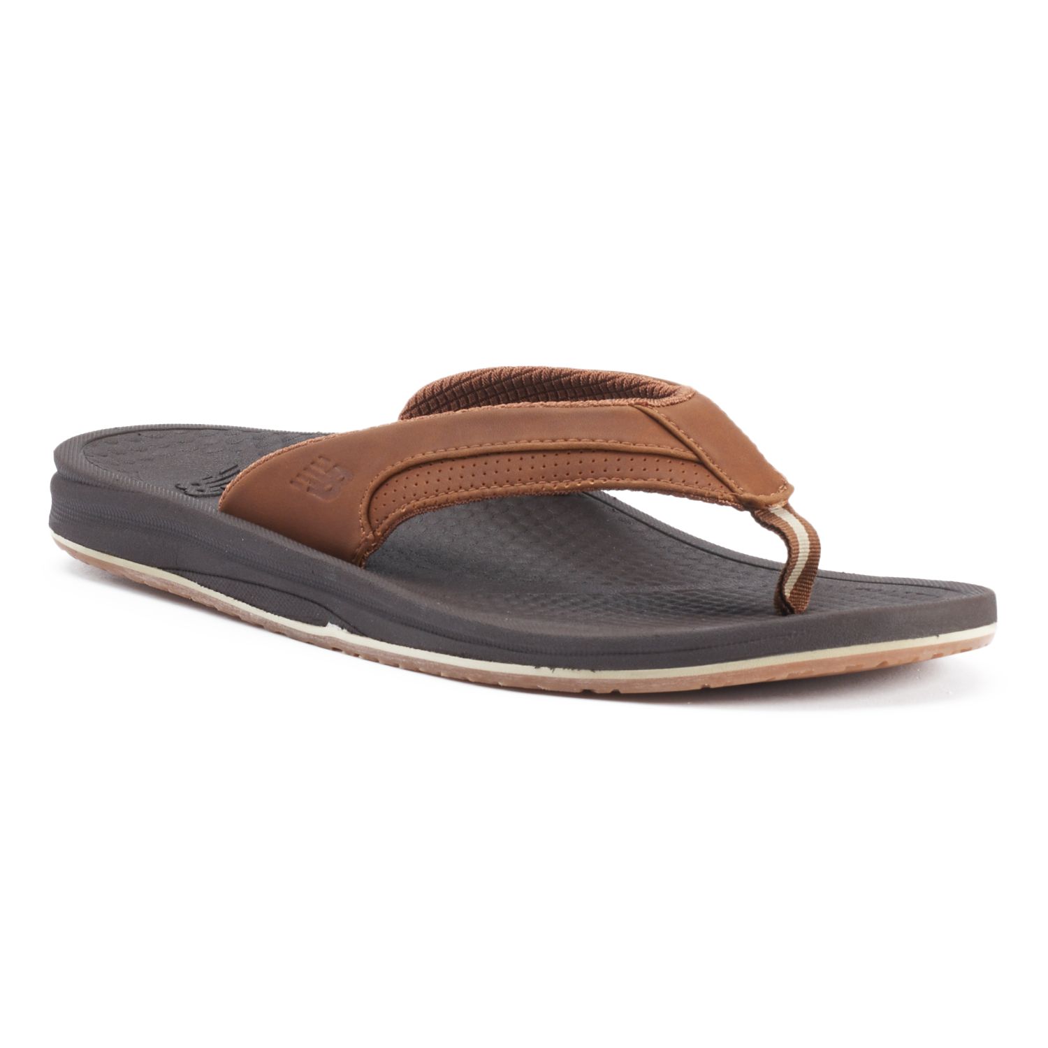 new balance flip flops with arch support